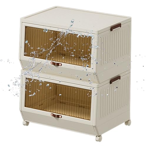Faltbare Aufbewahrungsboxen, Schrank-Organizer und -Aufbewahrung, Kofferraum-Auto-Organizer, Aufbewahrungsbehälter für Spielzeug, stapelbare Aufbewahrungsboxen, zusammenklappbare Aufbewahrungsbehält von LXYDPZ