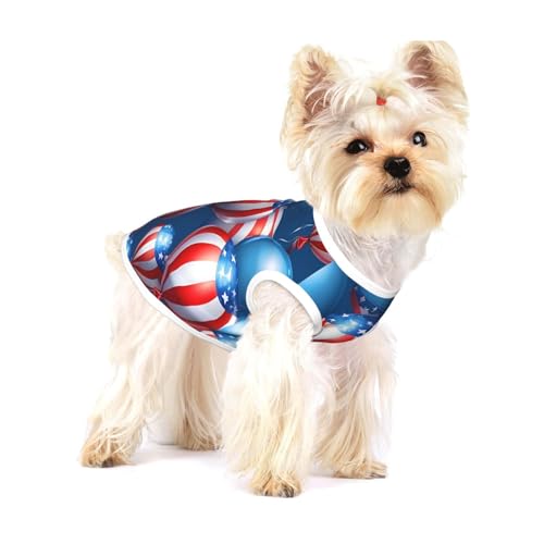 Hunde-Shirt mit Cartoon-Ballon-Druck, für kleine Rassen wie Chihuahuas, Yorkies und Welpen Hunde-Shirt mit Cartoon-Ballon-Druck, für kleine Rassen wie Chihuahuas, Yorkies und Welpen von LXqlSS