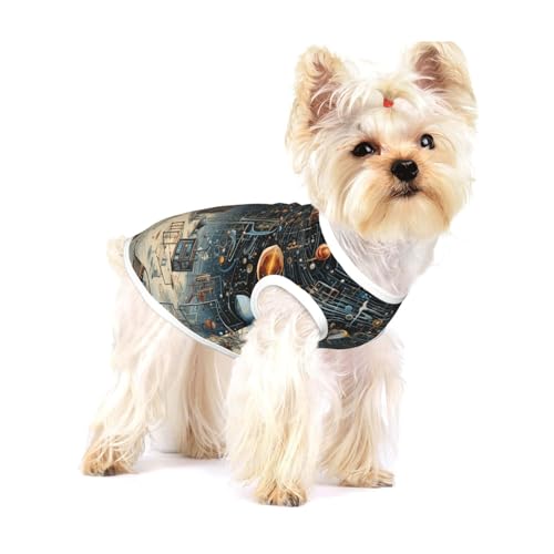 Hunde-Shirt mit Physik-Aufdruck, für kleine Rassen wie Chihuahuas, Yorkies und Welpen Hunde-Shirt mit Physik-Aufdruck, für kleine Rassen wie Chihuahuas, Yorkies und Welpen von LXqlSS