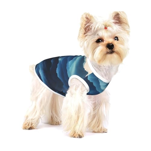 Hunde-Shirt mit Rocky-Mountain-Aufdruck, für kleine Rassen wie Chihuahuas, Yorkies und Welpen Hunde-Shirt mit Rocky-Mountain-Aufdruck, für kleine Rassen wie Chihuahuas, Yorkies und Welpen von LXqlSS