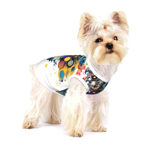 Hunde-Shirt mit künstlicher Intelligenz, Gehirndruck, für kleine Rassen wie Chihuahuas, Yorkies und Welpen Hunde-Shirt mit künstlicher Intelligenz, Gehirndruck, für kleine Rassen wie Chihuahuas, Yorkies und Welpen von LXqlSS