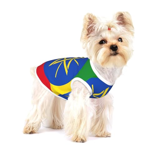 Hundehemd mit Äthiopien-Motiv, für kleine Rassen wie Chihuahuas, Yorkies und Welpen Hundehemd mit Äthiopien-Motiv, für kleine Rassen wie Chihuahuas, Yorkies und Welpen von LXqlSS
