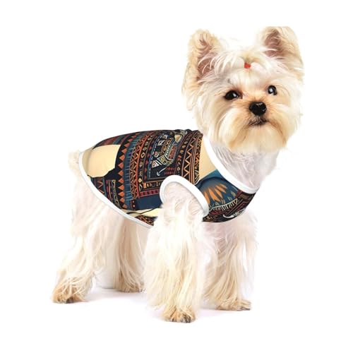 Hundehemd mit Azteken-Elefanten-Druck, für kleine Rassen wie Chihuahuas, Yorkies und Welpen Hundehemd mit Azteken-Elefanten-Druck, für kleine Rassen wie Chihuahuas, Yorkies und Welpen von LXqlSS