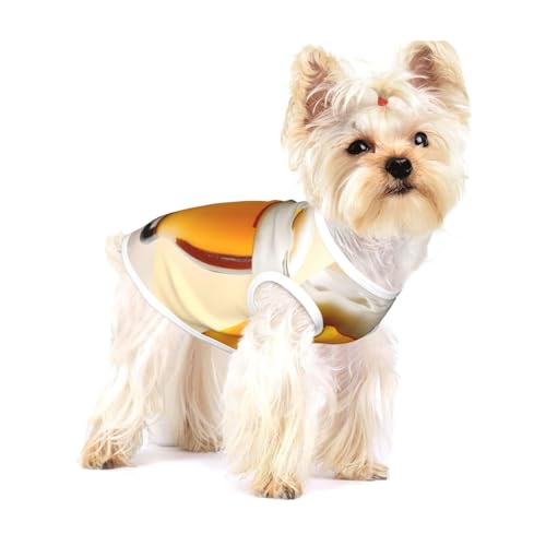 Hundehemd mit Bierschaum-Aufdruck, für kleine Rassen wie Chihuahuas, Yorkies und Welpen von LXqlSS