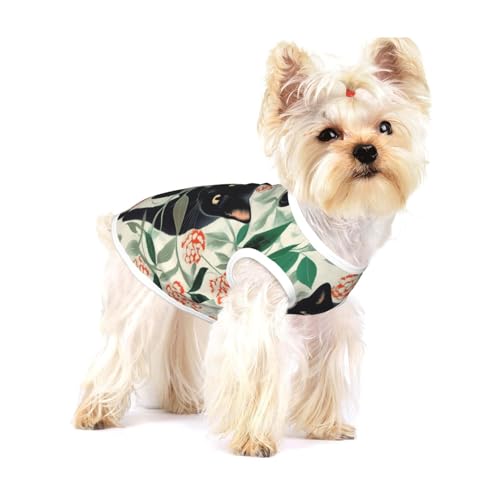 Hundehemd mit Cartoon-Katzen-Druck, für kleine Rassen wie Chihuahuas, Yorkies und Welpen Hundehemd mit Cartoon-Katzen-Druck, für kleine Rassen wie Chihuahuas, Yorkies und Welpen von LXqlSS