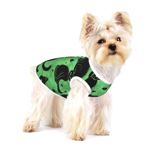 Hundehemd mit Cartoon-Katzen-Druck, für kleine Rassen wie Chihuahuas, Yorkies und Welpen Hundehemd mit Cartoon-Katzen-Druck, für kleine Rassen wie Chihuahuas, Yorkies und Welpen von LXqlSS
