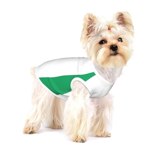Hundehemd mit Flagge der Elfenbeinküste, für kleine Rassen wie Chihuahuas, Yorkies und Welpen von LXqlSS