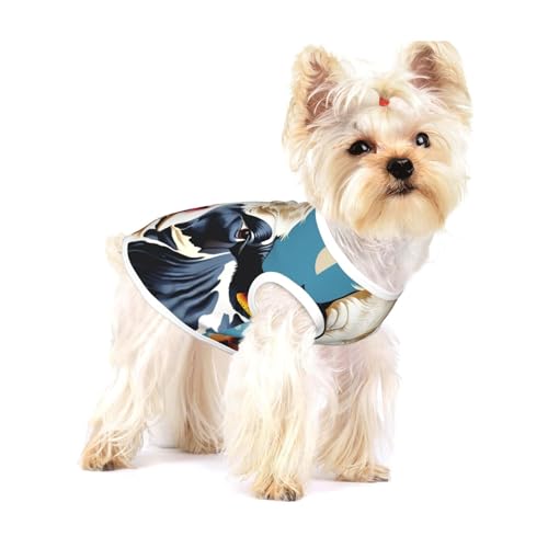 Hundehemd mit Kuh-Aufdruck, Weste für kleine Rassen wie Chihuahuas, Yorkies und Welpen Hundehemd mit Kuh-Aufdruck, Weste für kleine Rassen wie Chihuahuas, Yorkies und Welpen von LXqlSS