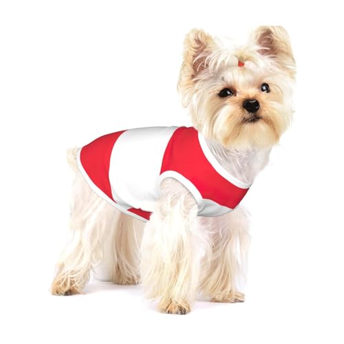 Hundehemd mit Österreichischer Flagge, für kleine Rassen wie Chihuahuas, Yorkies und Welpen Hundehemd mit Österreichischer Flagge, für kleine Rassen wie Chihuahuas, Yorkies und Welpen von LXqlSS