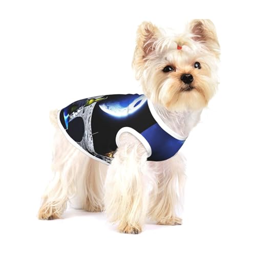 Hundehemd mit Weltraumplaneten-Druck, für kleine Rassen wie Chihuahuas, Yorkies und Welpen Hundehemd mit Weltraumplaneten-Druck, für kleine Rassen wie Chihuahuas, Yorkies und Welpen von LXqlSS