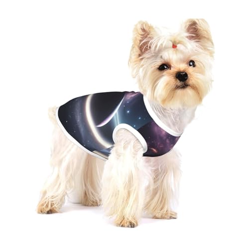 Hundehemd mit Weltraumplaneten-Druck, für kleine Rassen wie Chihuahuas, Yorkies und Welpen Hundehemd mit Weltraumplaneten-Druck, für kleine Rassen wie Chihuahuas, Yorkies und Welpen von LXqlSS