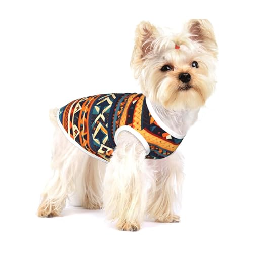 Hundehemd mit afrikanischem Nationalmuster, für kleine Rassen wie Chihuahuas, Yorkies und Welpen Hundehemd mit afrikanischem Nationalmuster, für kleine Rassen wie Chihuahuas, Yorkies und Welpen von LXqlSS