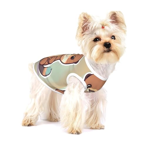 Hundeshirt mit süßem Otter-Motiv, für kleine Rassen wie Chihuahuas, Yorkies und Welpen Hundeshirt mit süßem Otter-Motiv, für kleine Rassen wie Chihuahuas, Yorkies und Welpen von LXqlSS