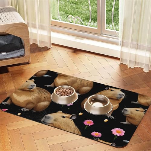 Saugfähige Leder-Tischdecke für Hunde und Katzen, Meerschweinchen-Aufdruck, Futtermatte aus Leder für Hunde und Katzen Saugfähige Leder-Tischdecke für Hunde und Katzen, Meerschweinchen-Aufdruck, Futtermatte aus Leder für Hunde und Katzen von LXqlSS