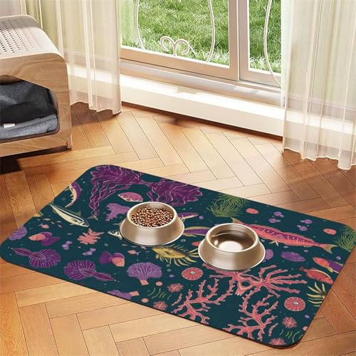 Saugfähige Leder-Tischdecke für Hunde und Katzen, Tierfuttermatte, Futtermatte aus Leder für Hunde und Katzen Saugfähige Leder-Tischdecke für Hunde und Katzen, Tierfuttermatte, Futtermatte aus Leder für Hunde und Katzen von LXqlSS