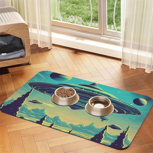 Saugfähige Leder-Tischdecke für Hunde und Katzen, Tierfuttermatte, Leder-Futtermatte für Hunde und Katzen Saugfähige Leder-Tischdecke für Hunde und Katzen, Tierfuttermatte, Leder-Futtermatte für Hunde und Katzen von LXqlSS