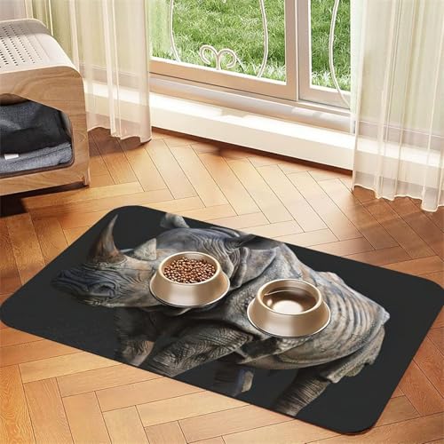 Saugfähige Leder-Tischdecke für Hunde und Katzen, Tiernahrungsmatte, Futtermatte aus Leder für Hunde und Katzen Saugfähige Leder-Tischdecke für Hunde und Katzen, Tiernahrungsmatte, Futtermatte aus Leder für Hunde und Katzen von LXqlSS