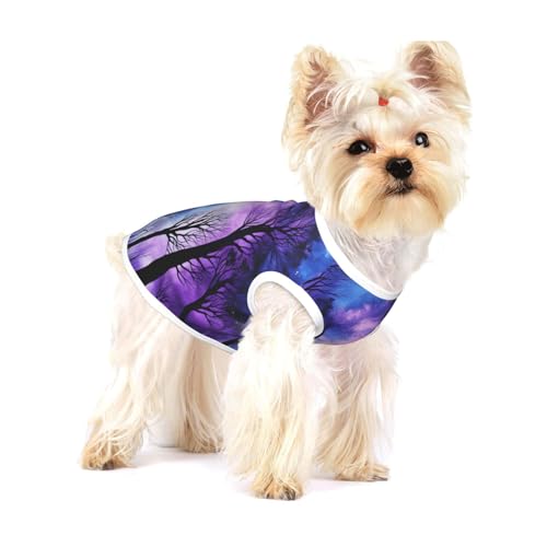 Sternenhimmel-Hunde-Shirt, tiefer Druck, für kleine Rassen wie Chihuahuas, Yorkies und Welpen Sternenhimmel-Hunde-Shirt, tiefer Druck, für kleine Rassen wie Chihuahuas, Yorkies und Welpen von LXqlSS