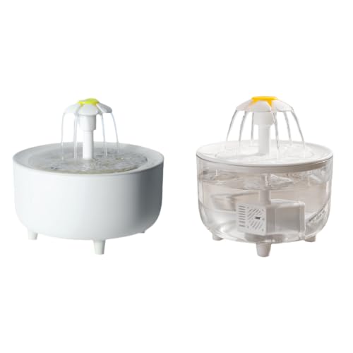 LYEAA Auto Filter Elektrischer Trinkspender für Haustiere, 1200 ml, USB, leise, für Katzen und Hunde, transparentes Design LYEAA Auto Filter Elektrischer Trinkspender für Haustiere, 1200 ml, USB, leise, für Katzen und Hunde, transparentes Design von LYEAA