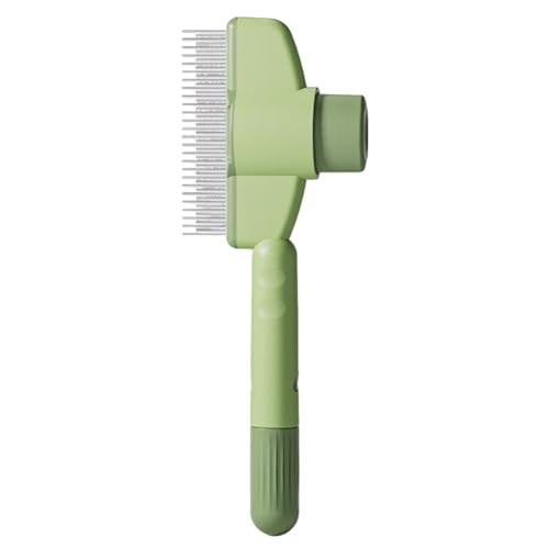 LYEAA Edelstahl selbstverpackte Haustierpfeiler-Pinsel-Haustierhaarentferner (grün) (b) von LYEAA