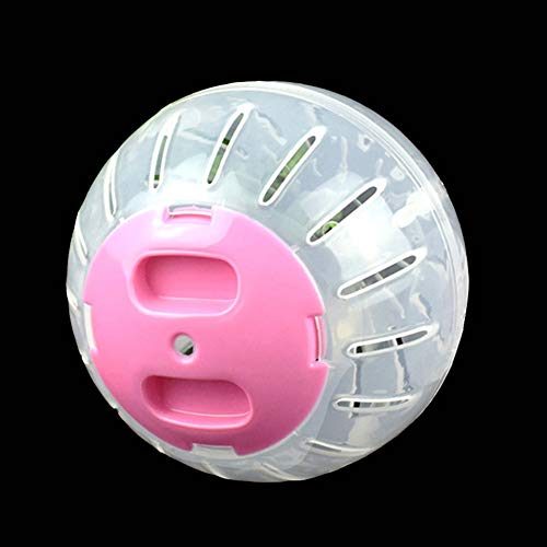 LYEAA Haustier -Nagetiermäuse Laufen Jogging Ball Hamster Übung Spielzeug kleine tierische Produkte (Pink 10 cm) von LYEAA