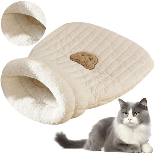 LYEAA Katzenschlafsack, weich, niedlich, Cartoon-Katzenschlafsack, Plüsch, Katzenhöhle, Bett, Haustierschlafsack for drinnen, Kätzchen und Welpen LYEAA Katzenschlafsack, weich, niedlich, Cartoon-Katzenschlafsack, Plüsch, Katzenhöhle, Bett, Haustierschlafsack for drinnen, Kätzchen und Welpen von LYEAA