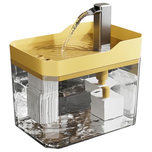 LYEAA Katzenwasserbrunnen mit leiser Pumpe, automatischer Filter for Hauskatzen, USB-betrieben, Anti-Trocken-Brennen-Haustiertrinken LYEAA Katzenwasserbrunnen mit leiser Pumpe, automatischer Filter for Hauskatzen, USB-betrieben, Anti-Trocken-Brennen-Haustiertrinken von LYEAA