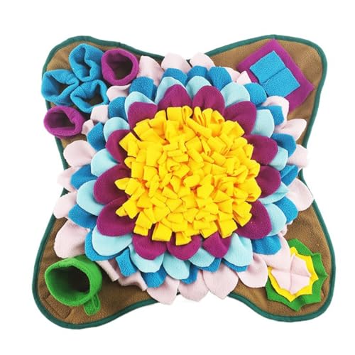 LYEAA Pet sniffing pad Snuffle Feeding Mat Natural Foraging Treat Puzzle Feeder Slow Eating Smell Training von LYEAA