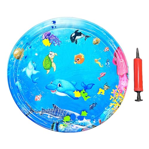 LYEAA Wassersensor-Spielmatte, aufblasbare sensorische Wasserspielmatte, Sommerkühlendes Haustier-Wasserbettkissen für gelangweilte Hauskatzen LYEAA Wassersensor-Spielmatte, aufblasbare sensorische Wasserspielmatte, Sommerkühlendes Haustier-Wasserbettkissen für gelangweilte Hauskatzen von LYEAA