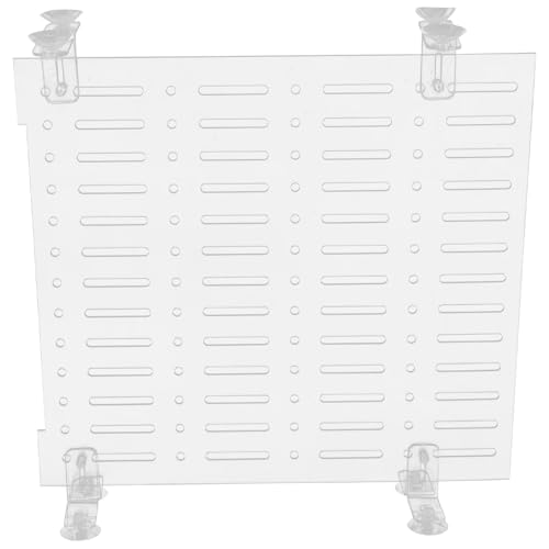 LYHYDMA Aquarium trennwand 1 Set Aquarium Teiler Fisch Tank Isolation Platten Aquarium Kindergarten Zubehör Fisch Tank Teiler Platte(28x30cm) von LYHYDMA