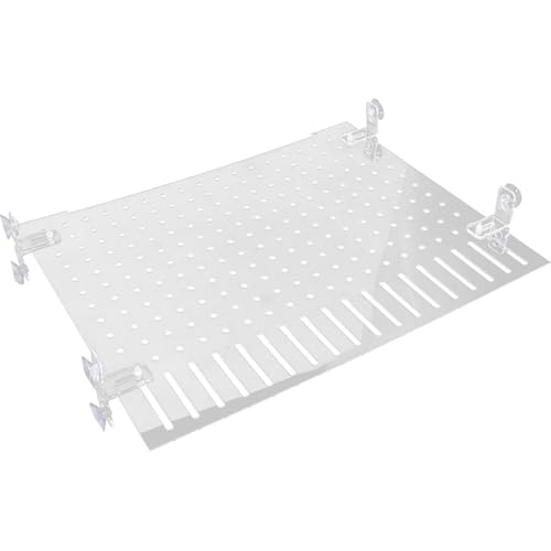 LYHYDMA Aquarium trennwand Aquarium-Isolationsbrettteiler mit Saugnapf-Separator, Aquarium-Schallwand for transparente Aquarium-Teiler von LYHYDMA