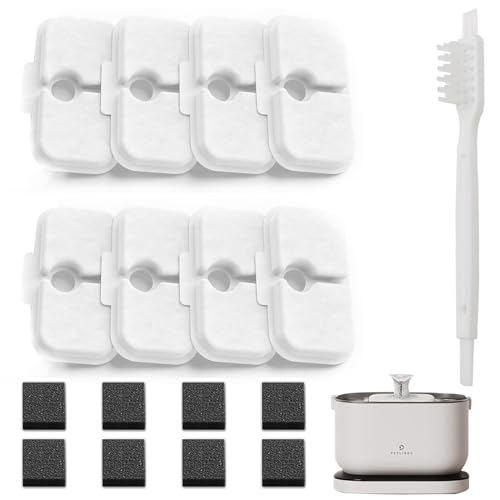 LYJOW 8er Pack Petlibro Hochleistungskatzenbrunnenfilter Fortschrittliches Dreifach Filtersystem für reines, frisches Trinkwasser Universelle Kompatibilitä LYJOW 8er Pack Petlibro Hochleistungskatzenbrunnenfilter Fortschrittliches Dreifach Filtersystem für reines, frisches Trinkwasser Universelle Kompatibilitä von LYJOW