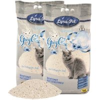 Lyra Pet GreyCat Katzenstreu Bentonit mit Aktivkohle von LYRA PET