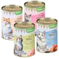 Lyra Pet Lecker.Pet Balu’s, Emily's, Leo's & Mia's 100 % Fisch & Fleisch Katzenfutter Nassfutter Mix von LYRA PET