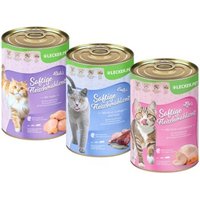 Lyra Pet Lecker.Pet Balu's, Emily's & Leo's Saftige Fleischmahlzeit Katzenfutter Nassfutter Mix Vollnahrung Lyra Pet Lecker.Pet Balu's, Emily's & Leo's Saftige Fleischmahlzeit Katzenfutter Nassfutter Mix Vollnahrung von LYRA PET
