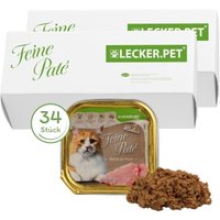 Lyra Pet Lecker.Pet Balu's Feine Paté Reich an Pute Katzenfutter Nassfutter Vollnahrung 34x100 g Lyra Pet Lecker.Pet Balu's Feine Paté Reich an Pute Katzenfutter Nassfutter Vollnahrung 34x100 g von LYRA PET