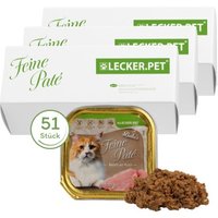 Lyra Pet Lecker.Pet Balu's Feine Paté Reich an Pute Katzenfutter Nassfutter Vollnahrung Lyra Pet Lecker.Pet Balu's Feine Paté Reich an Pute Katzenfutter Nassfutter Vollnahrung von LYRA PET