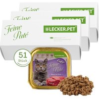 Lyra Pet Lecker.Pet Emily's Feine Paté Reich an Rind Katzenfutter Nassfutter Vollnahrung Lyra Pet Lecker.Pet Emily's Feine Paté Reich an Rind Katzenfutter Nassfutter Vollnahrung von LYRA PET
