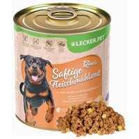 Lyra Pet Lecker.Pet Ginos Saftige Fleischmahlzeit 400 g von LYRA PET