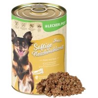 Lyra Pet Lecker.Pet Josie's Saftige Fleischmahlzeit Sensitiv mit Pute & Reis Hundefutter Nassfutter 12x400 g Lyra Pet Lecker.Pet Josie's Saftige Fleischmahlzeit Sensitiv mit Pute & Reis Hundefutter Nassfutter 12x400 g von LYRA PET