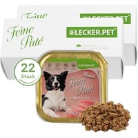 Lyra Pet Lecker.Pet Luna's Feine Paté Reich an Pute Hundefutter Nassfutter Vollnahrung Lyra Pet Lecker.Pet Luna's Feine Paté Reich an Pute Hundefutter Nassfutter Vollnahrung von LYRA PET