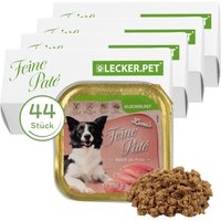 Lyra Pet Lecker.Pet Luna's Feine Paté Reich an Pute Hundefutter Nassfutter Vollnahrung von LYRA PET