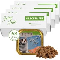 Lyra Pet Lecker.Pet Mia's Feine Paté Reich an Lachs Katzenfutter Nassfutter Vollnahrung Lyra Pet Lecker.Pet Mia's Feine Paté Reich an Lachs Katzenfutter Nassfutter Vollnahrung von LYRA PET