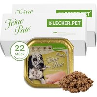 Lyra Pet Lecker.Pet Paula's Feine Paté Reich an Huhn Hundefutter Nassfutter Vollnahrung Lyra Pet Lecker.Pet Paula's Feine Paté Reich an Huhn Hundefutter Nassfutter Vollnahrung von LYRA PET