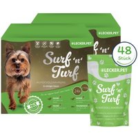 Lyra Pet Lecker.Pet Surf'n'Turf Pouches Hundefutter Nassfutter 4er Mix Multipack von LYRA PET