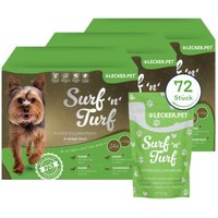 Lyra Pet Lecker.Pet Surf'n'Turf Pouches Hundefutter Nassfutter 4er Mix Multipack von LYRA PET