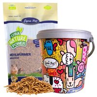 Lyra Pet Mehlwürmer im Design Eimer 1,95 kg von LYRA PET