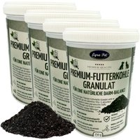 Lyra Pet Premium Futterkohle Granulat 4x250 g Lyra Pet Premium Futterkohle Granulat 4x250 g von LYRA PET
