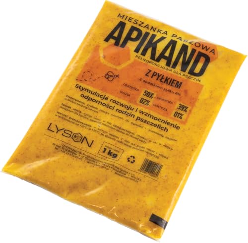 LYSON Apikand mit Pollen Bienenfutter 5x1kg Teig Bienen füttern Bienenfutterteig Zucker-Teig Zucker-Paste Bienenbeute pastöser Futterteig Bienenbeute Imkerei Honig Bienenhaltung LYSON Apikand mit Pollen Bienenfutter 5x1kg Teig Bienen füttern Bienenfutterteig Zucker-Teig Zucker-Paste Bienenbeute pastöser Futterteig Bienenbeute Imkerei Honig Bienenhaltung von LYSON