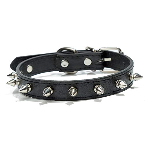 LYVQZPWLRHund mit Werkzeug, Basic Hundeleinen Doppelseitiges Leder Zubehör Verstellbar Bequem Hund(Black,Small) von LYVQZPWLR